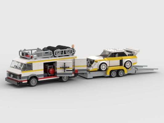Audi Quattro S1 | Service Van | Trailer