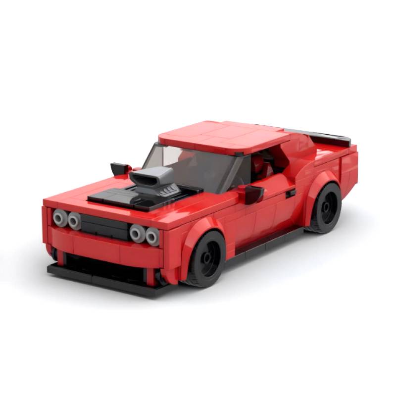 AutoBrix – Dodge Challenger SRT Demon Red