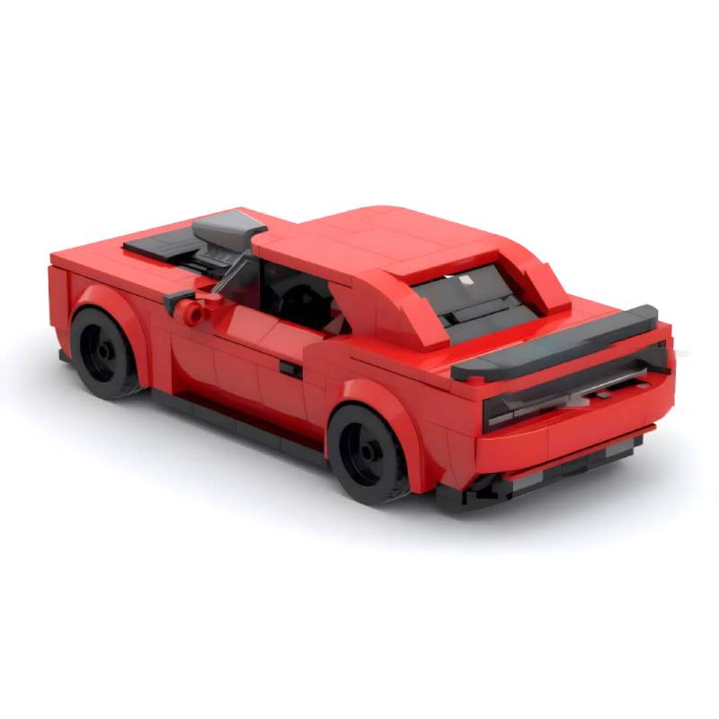AutoBrix – Dodge Challenger SRT Demon Red